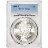 Image 1 : 1889-S $1 Morgan Silver Dollar Coin PCGS MS63