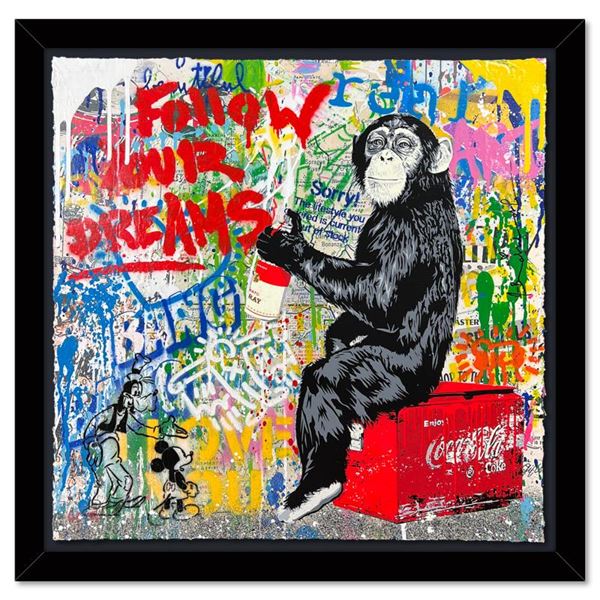 Mr. Brainwash "Everyday Life" Original Mixed Media on Paper