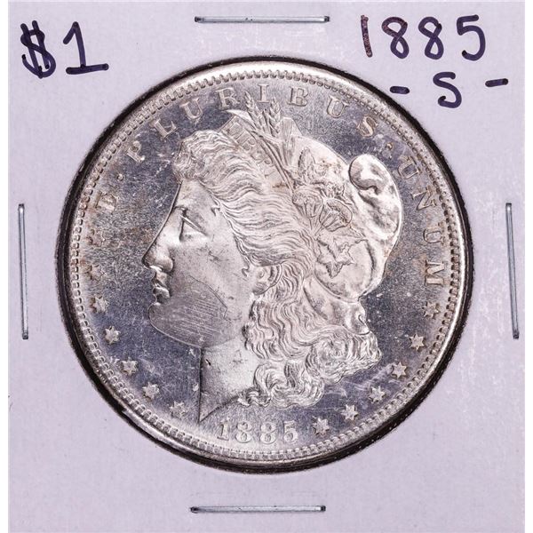 1885-S $1 Morgan Silver Dollar Coin