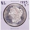 Image 1 : 1885-S $1 Morgan Silver Dollar Coin