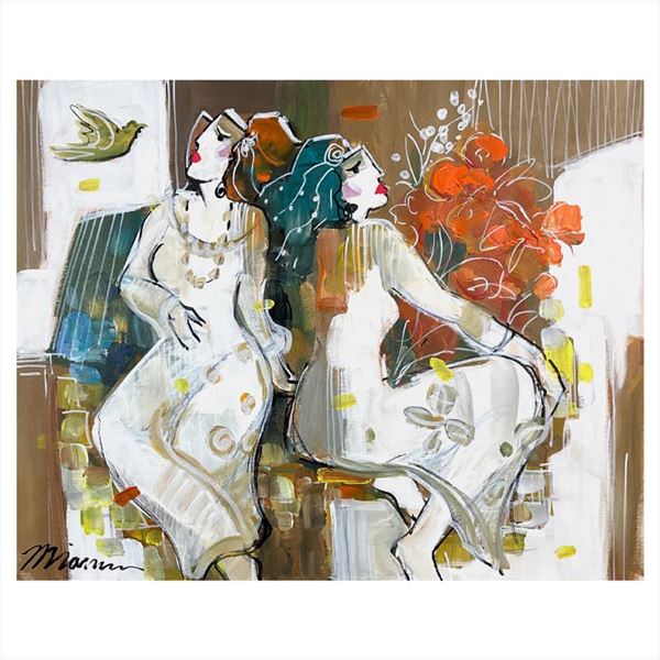 Isaac Maimon Original Acrylic on Canvas