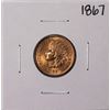 1867 Indian Head Cent Coin