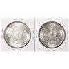 Image 2 : Lot of (2) 1889 $1 Morgan Silver Dollar Coins