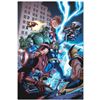 Image 1 : Marvel Comics "Marvel Adventures: The Avengers #31" Limited Edition Giclee On Canvas