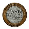 Image 2 : .999 Silver Fly RNO Reno Tahoe $10 Casino Limited Edition Gaming Token