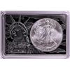 Image 1 : 2012 $1 American Silver Eagle Coin & 2oz Silver Bar Set