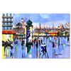 Image 1 : Yana Rafael "Strolling Trough Paris" Original Acrylic on Canvas