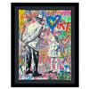 Image 1 : Mr. Brainwash "Caught Red Handed" Original Mixed Media on Paper