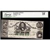 Image 1 : 1864 $10 State of Alabama Montgomery, AL Obsolete Note Cr.14 Legacy Very Fine 25