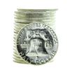 Image 2 : Roll of (20) Brilliant Uncirculated 1963 Franklin Half Dollar Coins