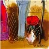 Image 2 : Moshe Leider Original Mixed Media on Paper