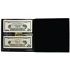 Image 3 : Series 2001/2004 $20 Federal Reserve Notes Designs in Motion Set Matching Serial #'s