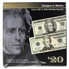 Image 4 : Series 2001/2004 $20 Federal Reserve Notes Designs in Motion Set Matching Serial #'s