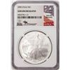 Image 1 : 2006 $1 American Silver Eagle Coin NGC Gem Uncirculated Mercanti Signed