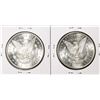 Image 2 : Lot of (2) 1880-S $1 Morgan Silver Dollar Coins