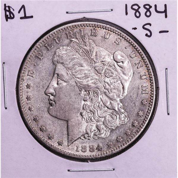 1884-S $1 Morgan Silver Dollar Coin