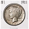 Image 1 : 1921 $1 Peace Silver Dollar Coin