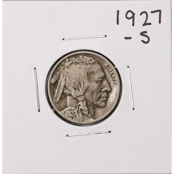 1927-S Buffalo Nickel Coin