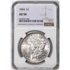 Image 1 : 1894 $1 Morgan Silver Dollar Coin NGC AU58