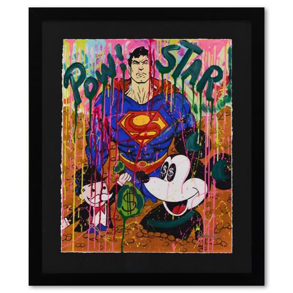 Nastya Rovenskaya "Return to Glory" Original Mixed Media on Paper