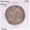 Image 1 : 1787 Germany Saxony Taler Coin