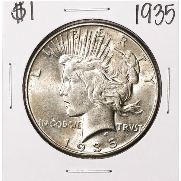 1935 $1 Peace Silver Dollar Coin