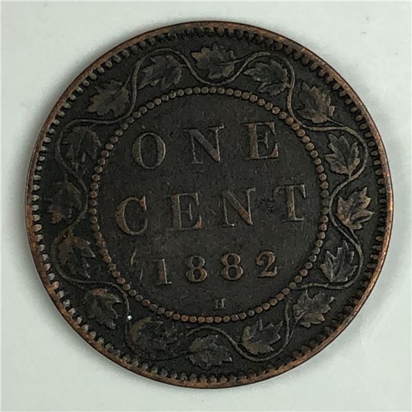Canadian Large Cent 1882 VG