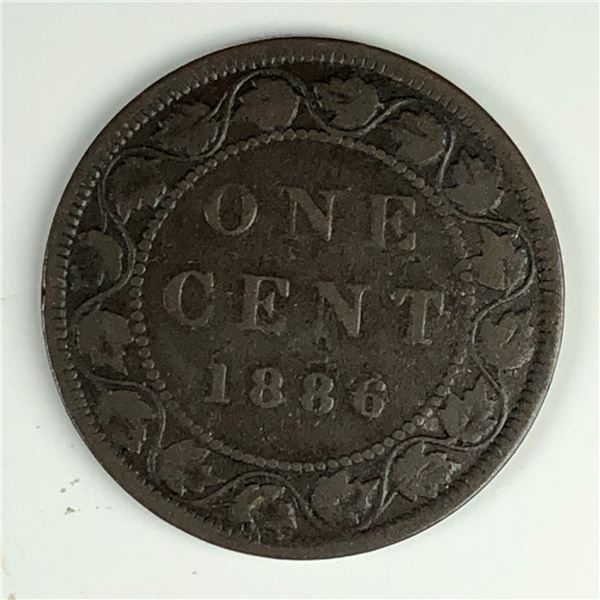 Canadian Large Cent 1886 G