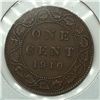 Image 1 : Canadian Large Cent 1910 VF++