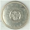 Image 1 : 1964 Queen Elizabeth II Canadian Silver Dollar UNC