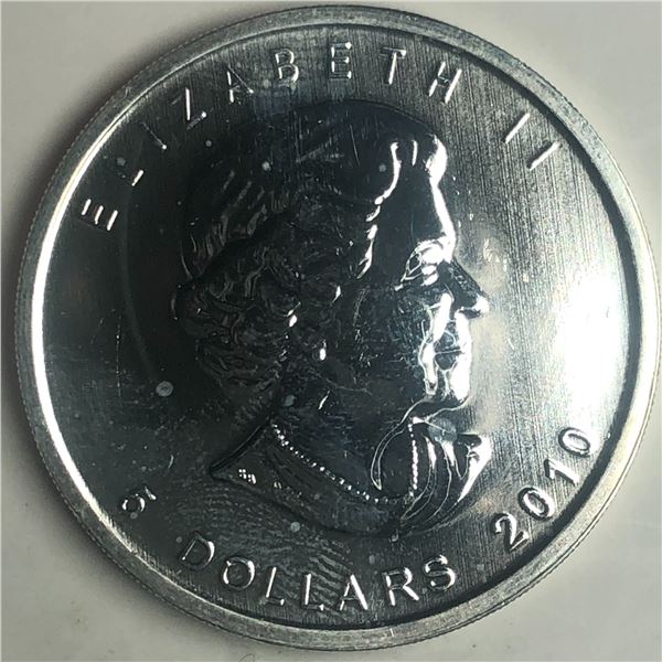 1971 Queen Elizabeth II Canadian Silver Dollar UNC