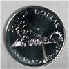 Image 1 : 1986 Queen Elizabeth II Canadian Silver Dollar UNC 620