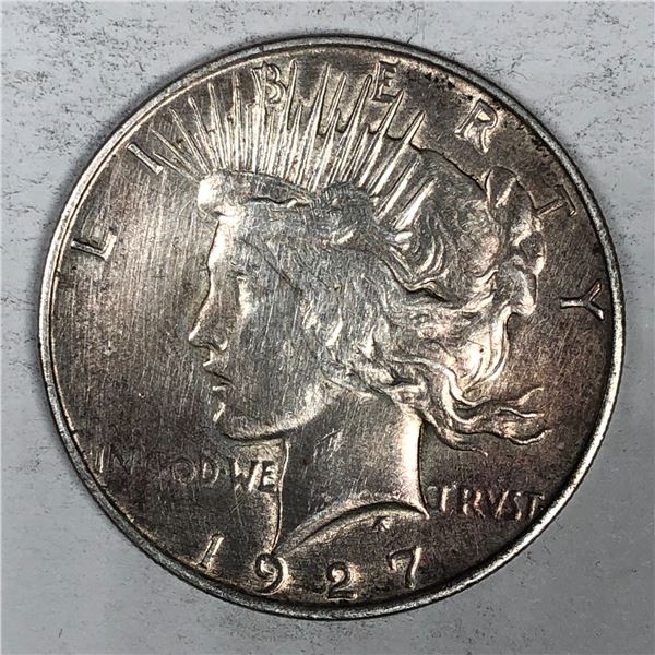 1927  US Peace Dollar AU-UNC