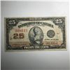 Image 1 : 1923 25 Cent Shinplaster DC-24c Letter D Campbell/Clark