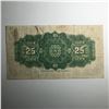 Image 2 : 1923 25 Cent Shinplaster DC-24c Letter D Campbell/Clark