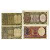 Image 2 : Government of India & Reserve Bank of India, 1940-ND (1937), Quartet of Issued Banknotes