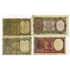 Image 2 : Government of India & Reserve Bank of India, 1940-ND (1937), Quartet of Issued Banknotes