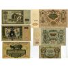 Image 1 : Russia & Siberia Issued Banknotes Assortment, 1918-20