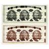 Image 1 : Giori Test Note, ND (ca. 1950-70s), Jefferson Center Test Note Pair.