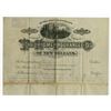 Image 1 : The Home Insurance Co., of New Orleans, 1887 I/C Insurance Policy with 2 Louisiana Revenue Law Stamp