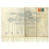 Image 2 : The Home Insurance Co., of New Orleans, 1887 I/C Insurance Policy with 2 Louisiana Revenue Law Stamp