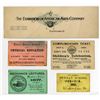 Image 1 : Pre-Civil Tickets & Advertising Cards, Some on Coated Stock, ca.1850-60s, Also Includes Original Art