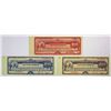 Image 1 : Wells Fargo & Co. ca. 1900-1920 Specimen Travelers Check Trio