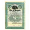 Image 1 : City of Victoria, 1908, Specimen Bond