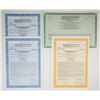 Image 1 : Euro Credit Card Trust & Citibank, N.A., 1989-90, Lot of 4 Specimen Certificates