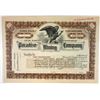 Image 1 : Bullfrog, Nevada. Paradise Mining Co., ca. 1900-20s Specimen Stock Certificate