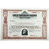 Image 1 : Great Northern Railway Co., ND (ca.1920-40s), Specimen Stock Certificate