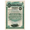 Image 1 : Ohio Indiana & Western Railway Co. 1888. Specimen Bond Rarity.