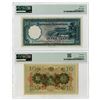 Image 2 : Central Bank of China and China/Japanese Military Pair of Issued Banknotes, 1936-ND (1938)