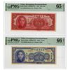 Image 1 : Kwangtung Provincial Bank, 1949, Pair of Issued Banknotes